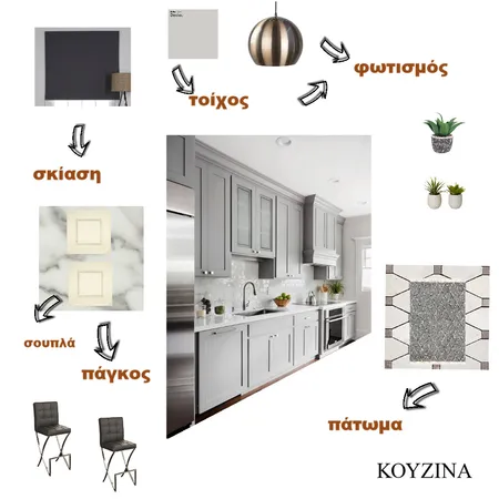 ΚΟΥΖΙΝΑ Interior Design Mood Board by eva33 on Style Sourcebook