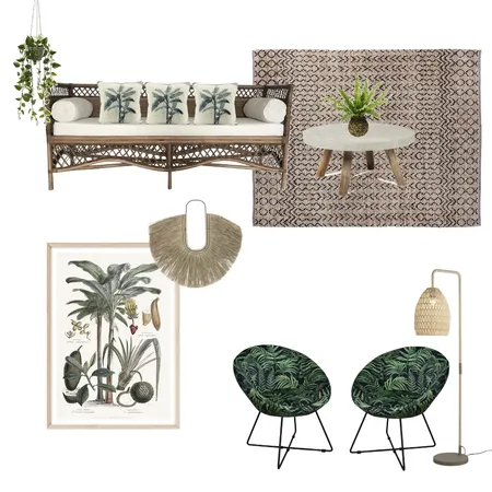 Jungle Interior Design Mood Board by Simplestyling
