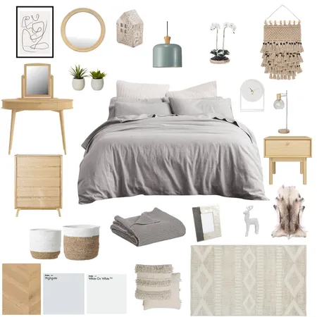 Scandi Sleeping Interior Design Mood Board by CathyWardNZ on Style Sourcebook