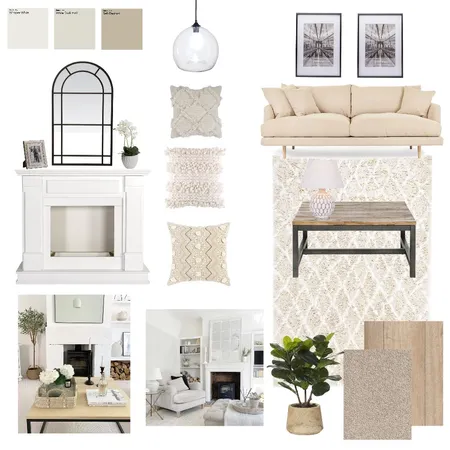 Rustic Interior Design Mood Board by Lauren Hooligan