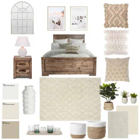 Rustic Bedroom Interior Design Mood Board by Lauren Hooligan