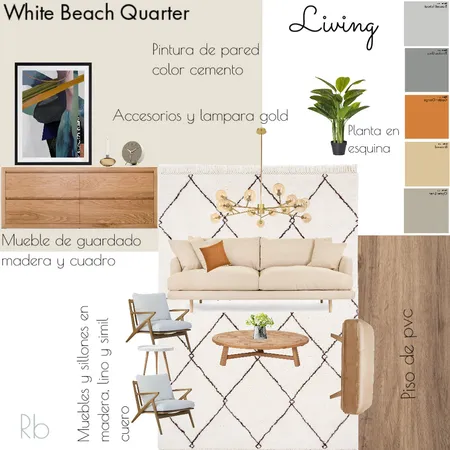 LIVING BOHO GOLD Interior Design Mood Board by ROSSANA BAEZ Ll. on Style Sourcebook