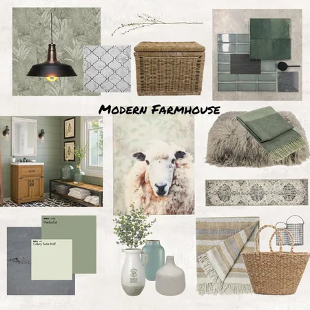 modern farmhouse Interior Design Mood Board by georgiamurphy on Style Sourcebook