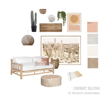 Desert Blush in Modern Australian_v2 Interior Design Mood Board by seraloletta on Style Sourcebook