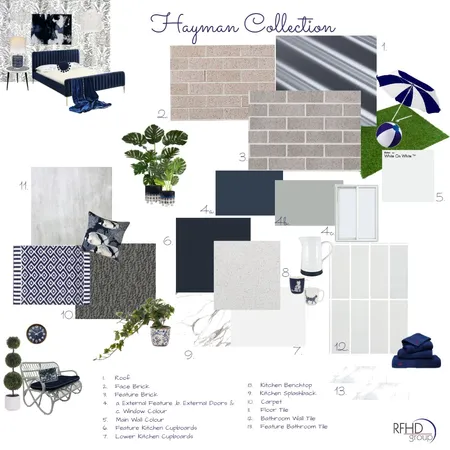 Hayman Collection Interior Design Mood Board by Genene on Style Sourcebook
