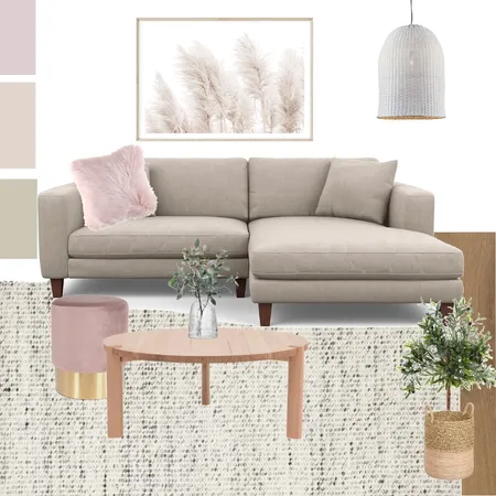 Plush Interior Design Mood Board by Rebecca White Style on Style Sourcebook
