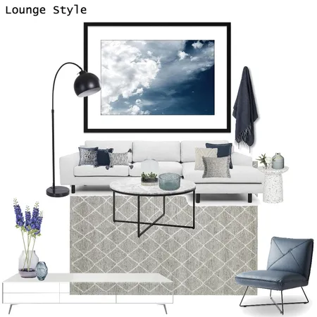 Ink Blue Love Interior Design Mood Board by Debra Hopkins on Style Sourcebook