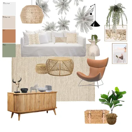 Living room Interior Design Mood Board by eti