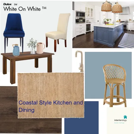 Coastal Living Dining and kitchen Interior Design Mood Board by interiorology on Style Sourcebook