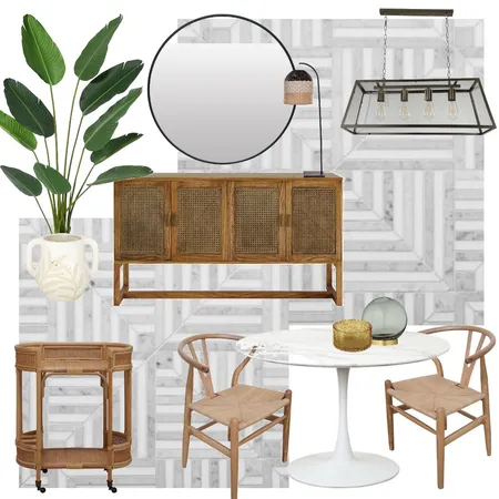 Everyday Dining Room Interior Design Mood Board by LaraFernz on Style Sourcebook