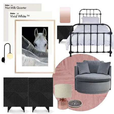 Teen Bedroom Girl #1 Interior Design Mood Board by LaraFernz on Style Sourcebook