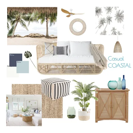 Casual Coastal Interior Design Mood Board by joannawilliams on Style Sourcebook