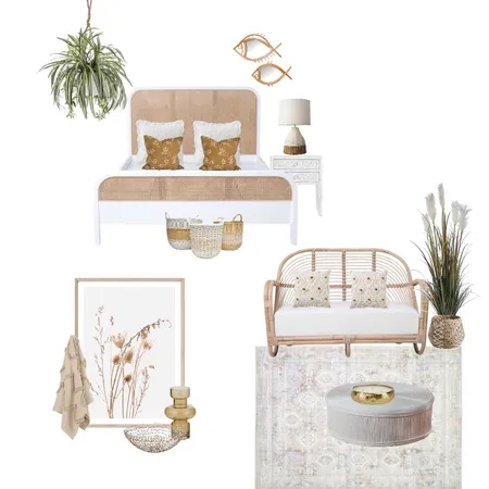 Relaxed Bedroom Interior Design Mood Board by Simplestyling on Style Sourcebook