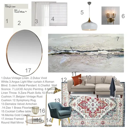 karen's room Interior Design Mood Board by Ledonna on Style Sourcebook