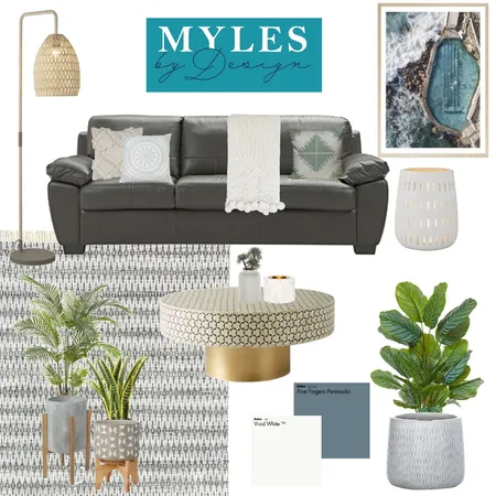 Jayne Cruttenden - Family Lounge Option 1 Interior Design Mood Board by Myles By Design on Style Sourcebook