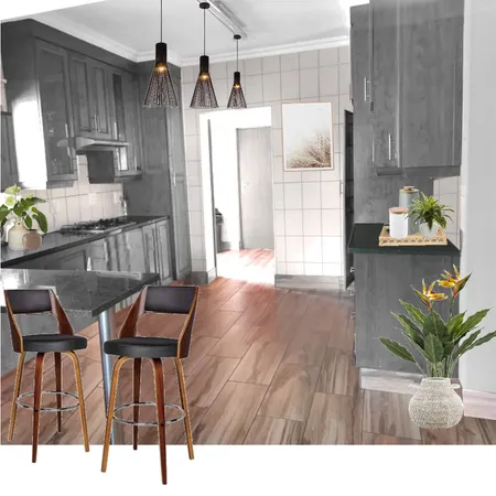 SA kitchen Interior Design Mood Board by stephc.style