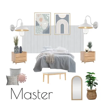 Master Bedroom Interior Design Mood Board by Hayley Scott on Style Sourcebook