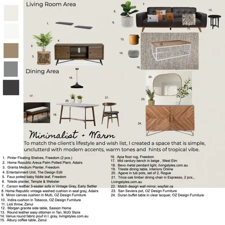 bachpad Interior Design Mood Board by Liaconcertina on Style Sourcebook