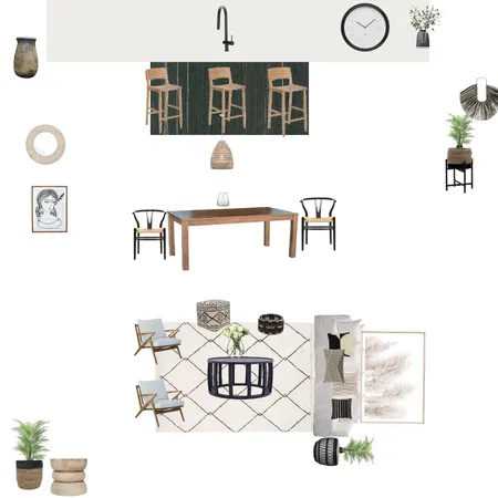 Dining Kitchen Living TAKE 3 Interior Design Mood Board by eEeEeEeE on Style Sourcebook