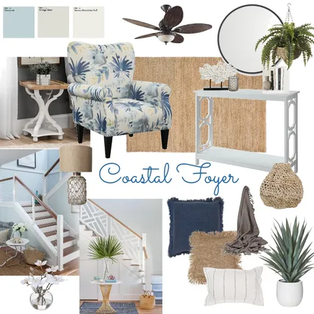 Coastal Foyer Interior Design Mood Board by sdanielle44 on Style Sourcebook