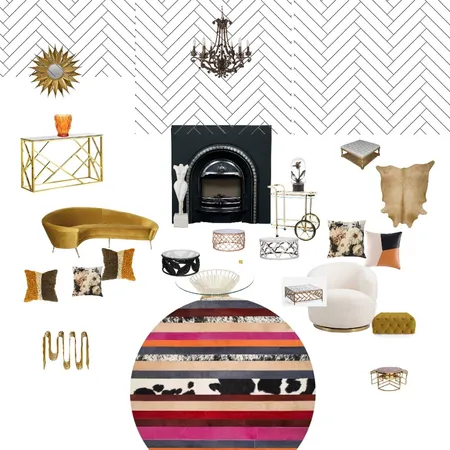 glamshine Interior Design Mood Board by Ohlala