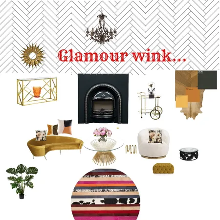 glamor wink Interior Design Mood Board by Ohlala on Style Sourcebook