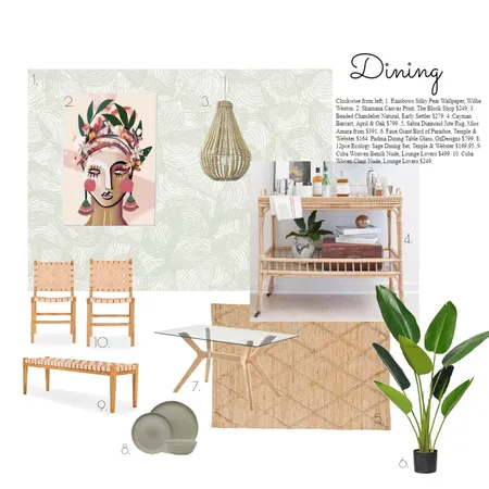Dining Interior Design Mood Board by MF on Style Sourcebook