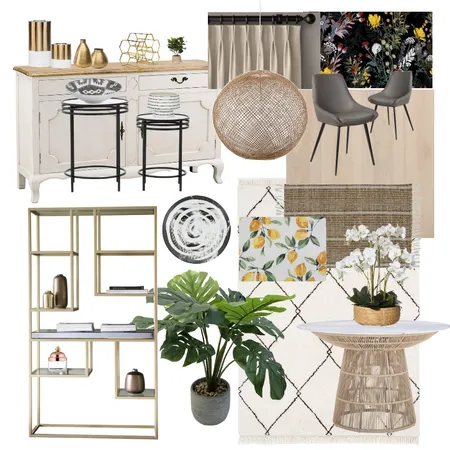 Dining Interior Design Mood Board by stephanie.tiong on Style Sourcebook