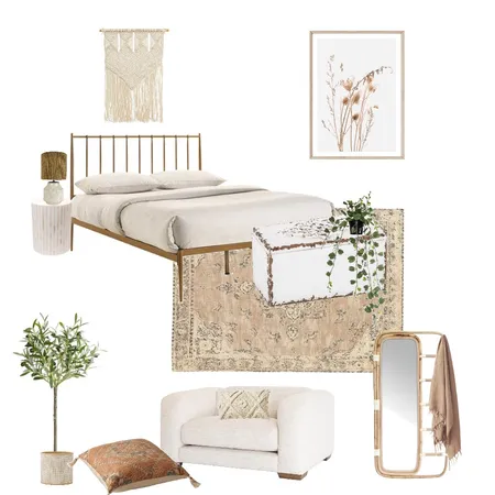 Neutral bedroom feels Interior Design Mood Board by Simplestyling on Style Sourcebook