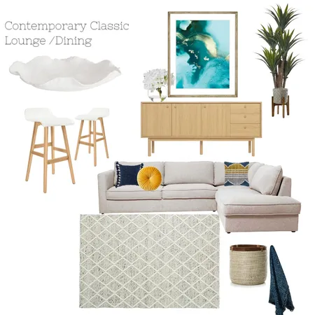 Johnstone-Smith Lounge/Dining Interior Design Mood Board by Jo Sievwright