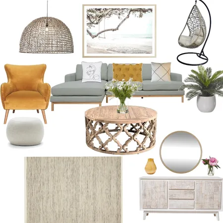 Natural living Interior Design Mood Board by Cynthia Truong