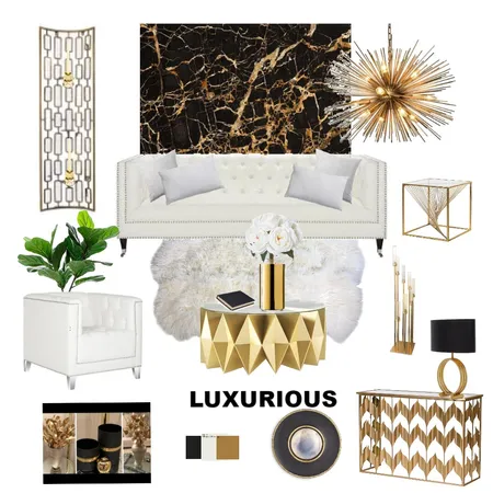 HOLLYWOOD GLAM Interior Design Mood Board by Mellany Jagt on Style Sourcebook