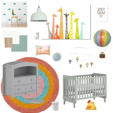 Nursery Interior Design Mood Board by Ledonna on Style Sourcebook