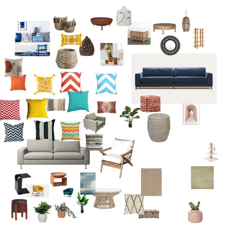 living room Interior Design Mood Board by gshah20