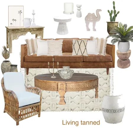 Living tanned Interior Design Mood Board by stylefusion on Style Sourcebook