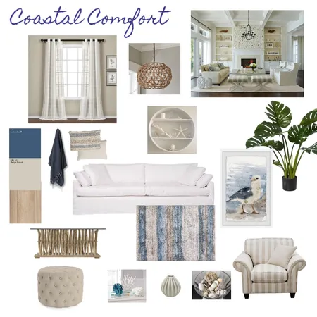 Coastal Comfort Interior Design Mood Board by Rona on Style Sourcebook