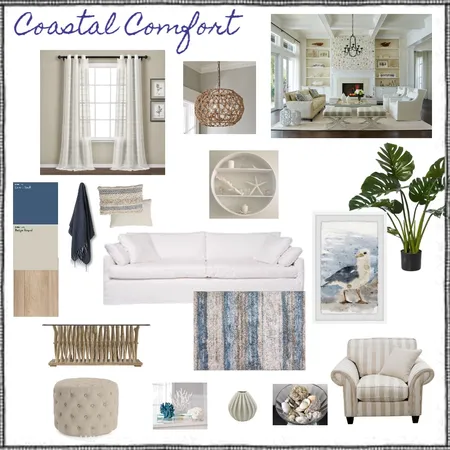 Coastal Comfort Interior Design Mood Board by Rona on Style Sourcebook