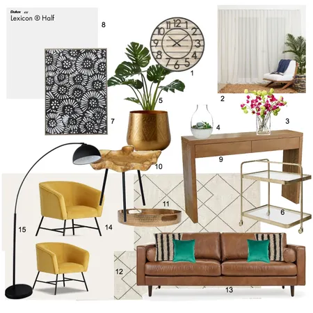 Living Pilliga Interior Design Mood Board by Zaileen on Style Sourcebook