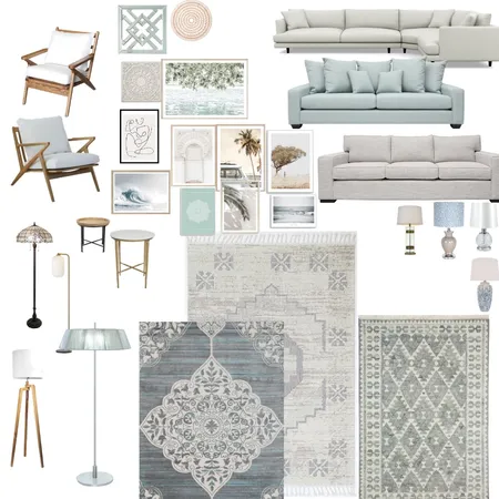 Living Room Furniture Interior Design Mood Board by wanjiku