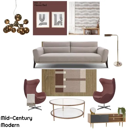 mid cent mod Interior Design Mood Board by cgreenbe04 on Style Sourcebook