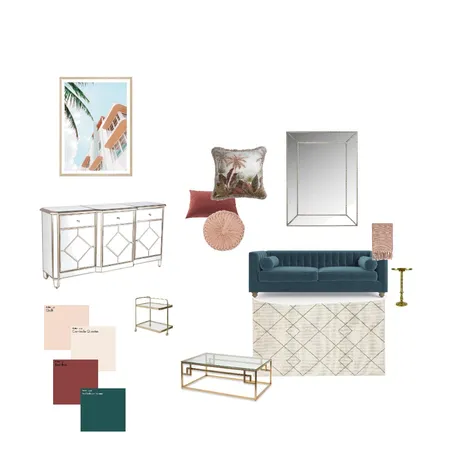 Art Deco Interior Design Mood Board by Bernadette Crome