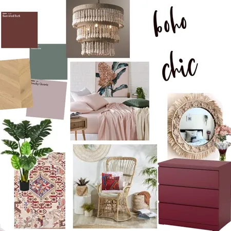 BOHO CHIC Interior Design Mood Board by Kim Huynh on Style Sourcebook