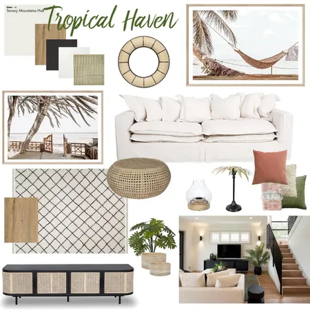 Tropical Haven Interior Design Mood Board by Melvie Interiors on Style Sourcebook