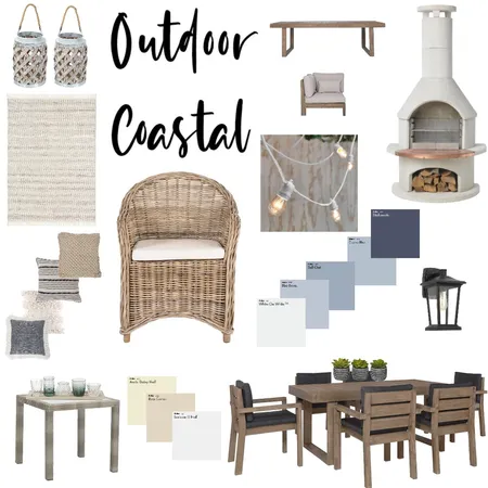 Coastal Outdoor Living Interior Design Mood Board by traceymac on Style Sourcebook