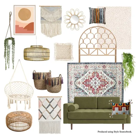 bohemian interior Interior Design Mood Board by Vilteja on Style Sourcebook