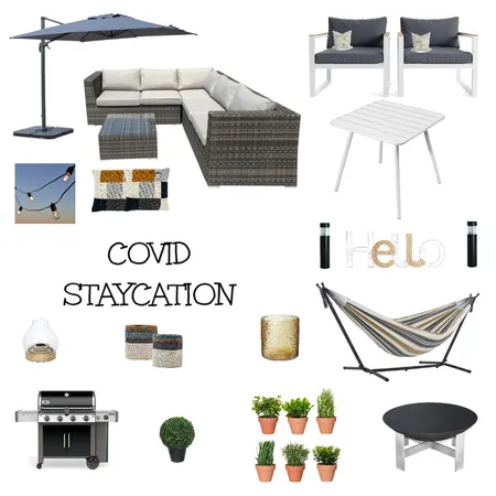 Covid Staycation Interior Design Mood Board by DianeCampbell on Style Sourcebook