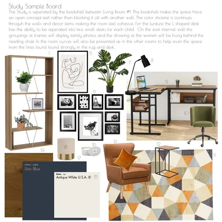 Study Interior Design Mood Board by libbypine1 on Style Sourcebook