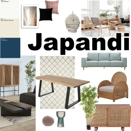 Japandi Interior Design Mood Board by Kelly Owen on Style Sourcebook