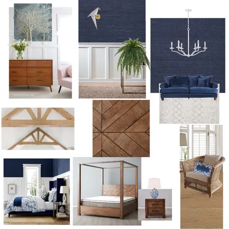 Master Bedroom Interior Design Mood Board by peetrie