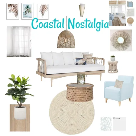 Coastal Nostalgia Interior Design Mood Board by prerna_sood on Style Sourcebook